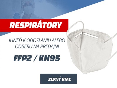 Široká ponuka respirátorů FFP2, KN95